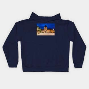 France Tower Gate by Night Kids Hoodie